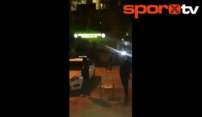 Fenerbahçe'ye döner bıçakları ile saldırı!