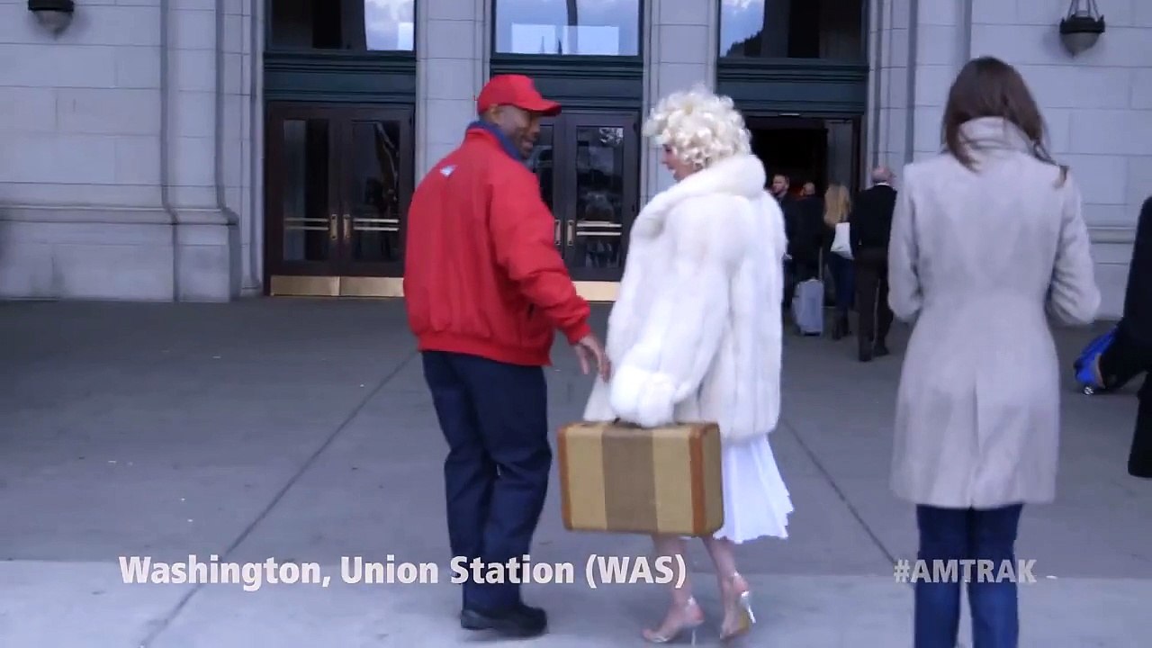 Get into Character - On a Train!