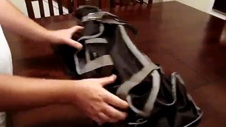 Lavievert Foldable Travel Duffle Bag Attached to Luggage Sports Gear Gym Bag Review
