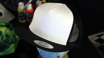 Destiny graffiti art style hat painted in 1 minute airbrush gamer gear