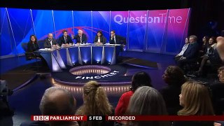 Anti-semitism discussion blows up on Question Time.