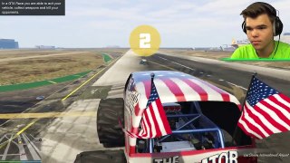 MONSTER TRUCK WALLRIDES! GTA 5 Funny Moments