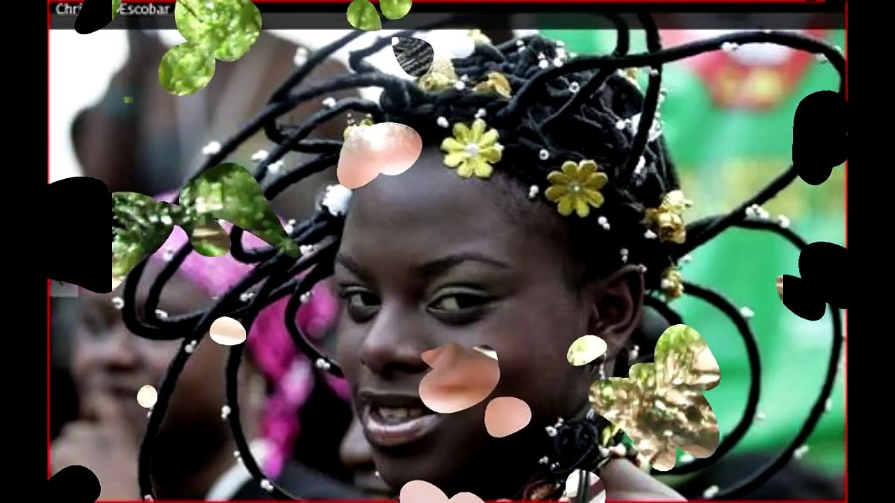 Afro hair styl e-- Model de coiffures Africaines.