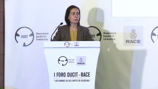 DUCIT-RACE: I Foro sobre límites de velocidad, María Seguí