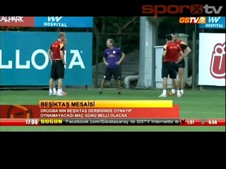 Galatasaray'da Didier Drogba sevinci!