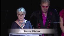 Bette Midler Presents Elton John with Awards