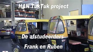 HAN TukTuk: de afstudeerders Frank en Ruben