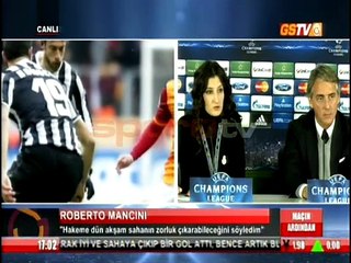 Roberto Mancini: "Bu galibiyet taraftarımıza adanmalı"