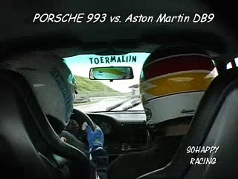 Onboard Porsche 993  vs.  Aston Martin DB9