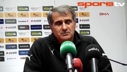 Şenol Güneş'ten zemin tepkisi