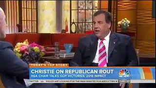 RGA Chairman Chris Christie on NBC's Today Show