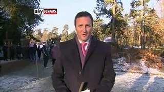 Christmas 2010 Queen And Royal Family Attend Sandringham Service.flv