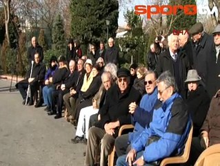 Eşref Aydın için Dereağzı Tesisleri'nde tören düzenlendi...