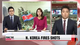 North Korea fires rocket toward South's loudspeakers