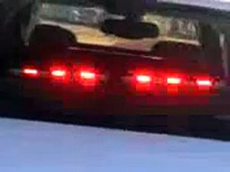 HOMEMADE RED AND BLUE LED LIGHTBAR