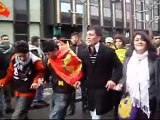 Straßbourg yürüyüs / Demonstrationsmarsch in Straßburg