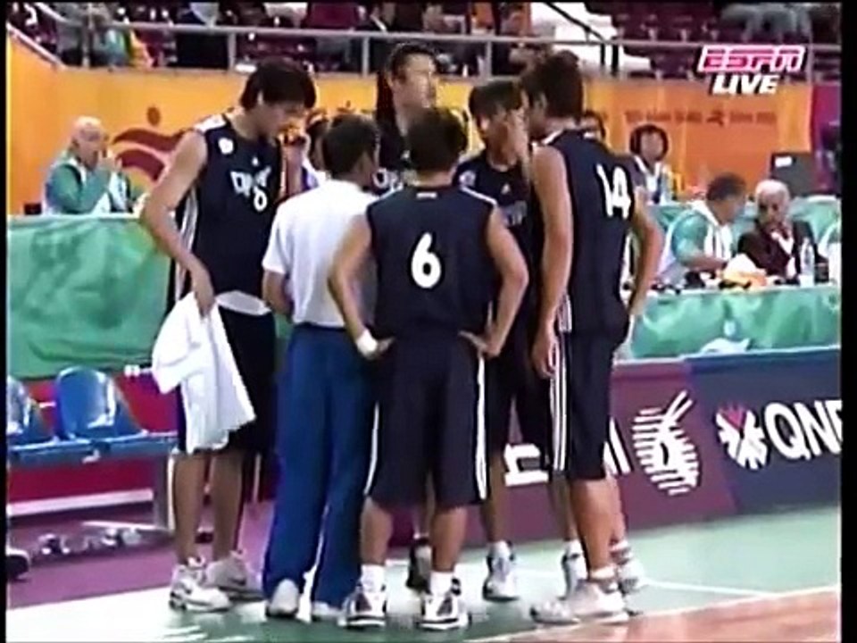 2006年亞運男籃八強賽 中華VS卡達 Part1