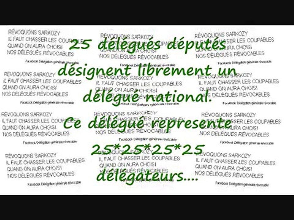 Révoquons Sarkozy ! 25 délégateurs pour un délégué de base  (Amadis & Toutain)