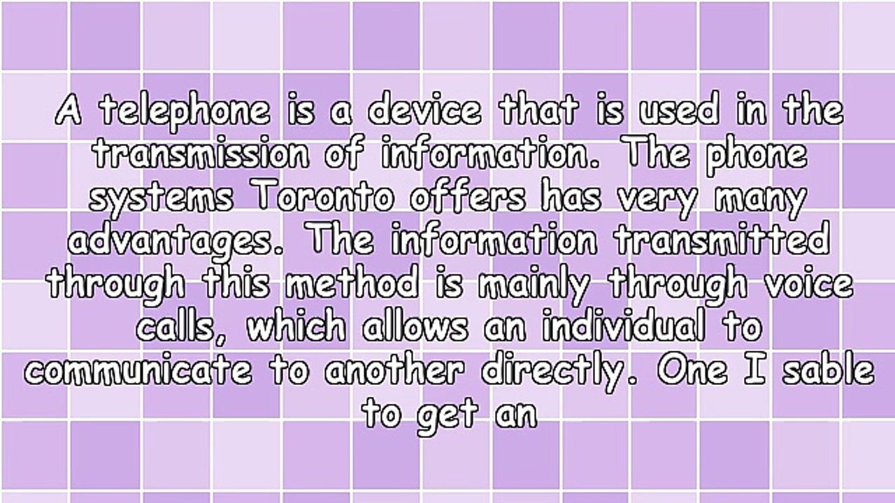 Vital Information On Phone Systems Toronto Provides