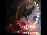 London Fireworks - New Years Day 2010 - London Eye