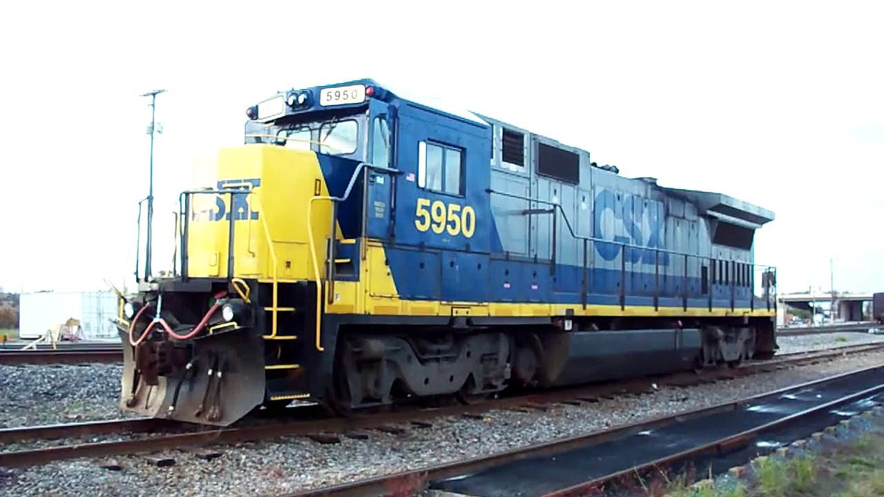 CSX B40-8 Startup!