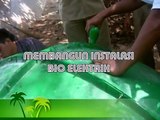 Membangun instalasi biogas, menghasilkan listrik (bio elektrik), bahan bakar dan pupuk organik