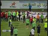 ‫ضرب لاعبي المنتخب الليبي لي لاعبي الجزائر بالمغرب