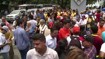Concentración por condena a opositor venezolano Leopoldo López