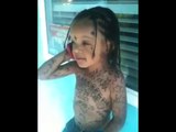 Video  Real Life Boondocks  Little Bad Azz 3yr Old Cursing On The Phone! Talking A Gang Of Mess