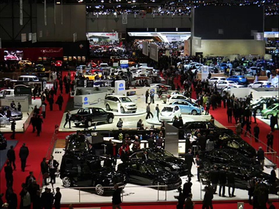 Auto Salon Geneva 2010 - Press Day - The Hostesses and The Green Cars of Geneva Car Show 2010