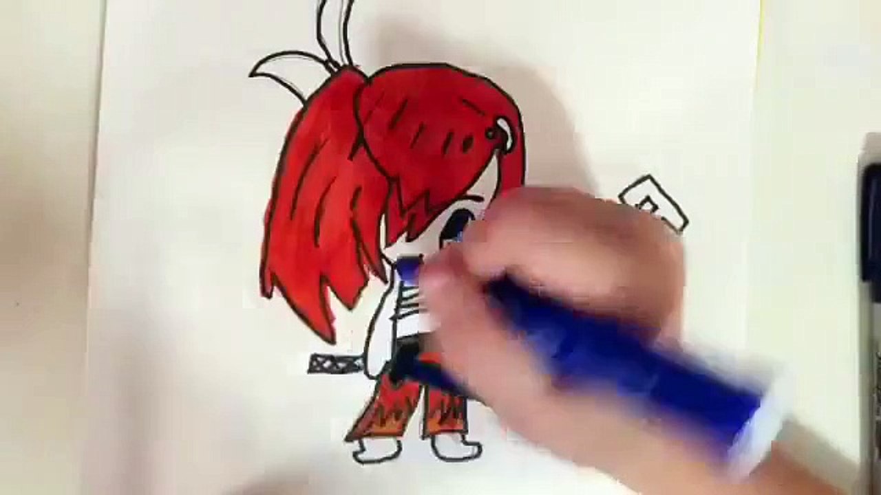 Speed drawing-Erza Scarlet (Fairy Tale)