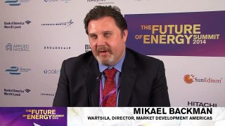 Mikael Backman interview at BNEF Future of Energy Summit, 2014