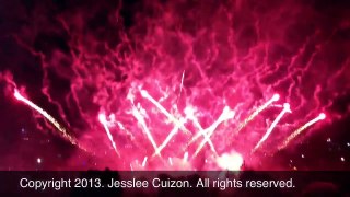 SM Sinulog 2013 Fireworks Display (Gangnam Style)
