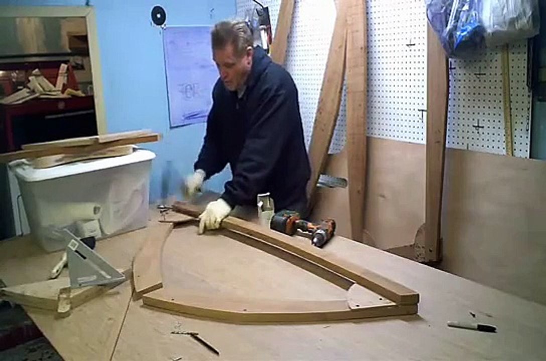 Wood Boat Build #2 Glen-L - "Flying Saucer" Frame Assembly