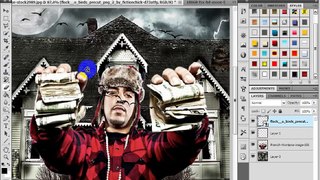 Photoshop Tutorial - How To Make Easy Mixtape Cover