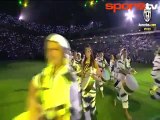 Juventus'un yeni stadı için muhteşem koreografi!