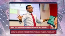 Cornell Tech Announces Summer Programming For NYC Students