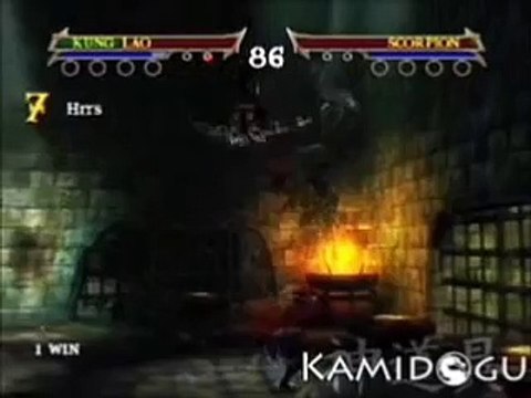 Mortal Kombat Shaolin Monks - Fatalities Kung Lao