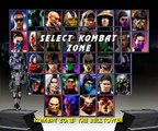 Mortal Kombat Trilogy - Sega Saturn Gameplay