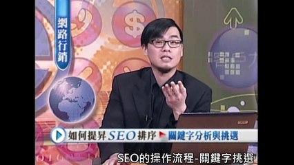 SEO操作流程1,關鍵字挑選 - awoo 林思吾在華視教育頻道 2010 搜尋引擎優化