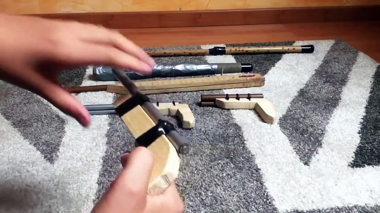 Presentation de quelques armes que j'ai fait