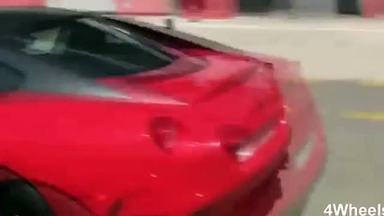 Ferrari 599 GTO Loud Accelerations, Downshift, Start & Revs