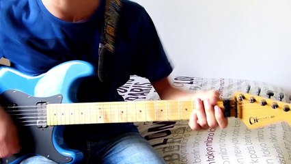 Kill Bill vol. 1 soundtrack - Battle without honor or humanity (guitar cover)