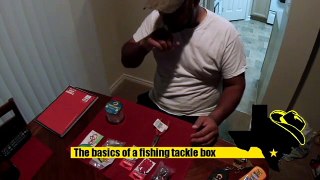 The basics of the fishing tackle box