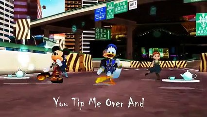 I am a Little Teapot with Mickey Mouse Donald Duck Anna Elsa Kristoff