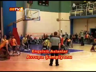 Engelsiz Aslanlar 4.kez Avrupa şampiyonu