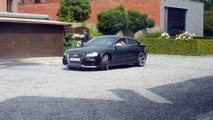 audi RS5 with valve controlled exhaust system.MOV