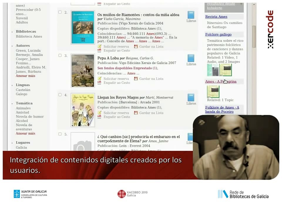 Los usuarios y el Opac Social