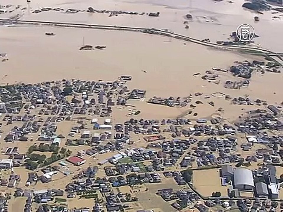 Наводнение в Японии – сильнейшее за 60 лет