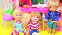 Frozen Barbie Chelsea BIRTHDAY PARTY Barbie Clubhouse Part 2 Toby Peppa Pig Shopkins AllToyCollector